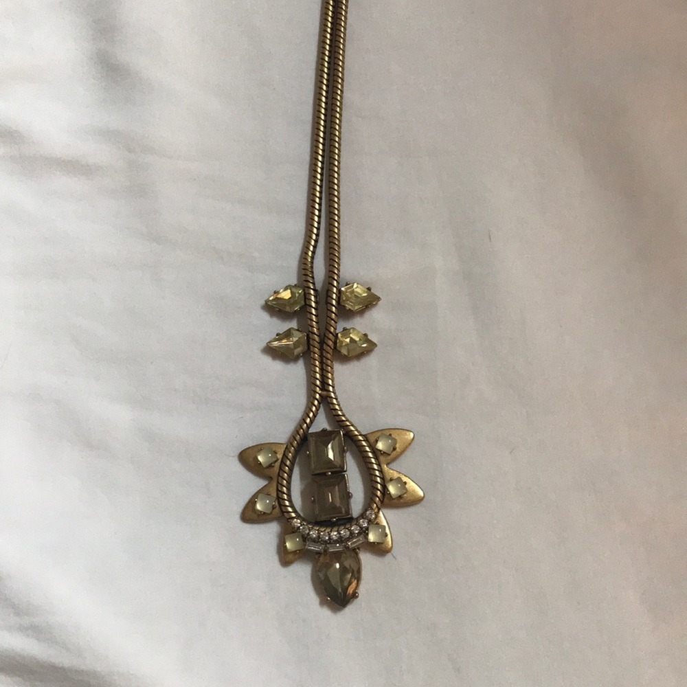 Stella & Dot gold necklace